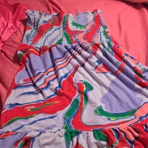 Colorful Abstract Maxi Dress